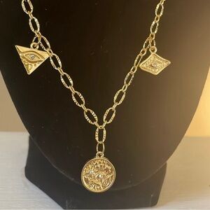 Gold Charm Necklace